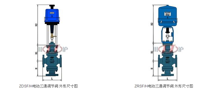 電動三通調節(jié)閥結構圖