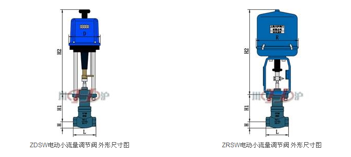 電動小流量調節(jié)閥結構圖