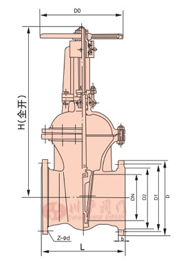 API美標閘閥結(jié)構(gòu)圖